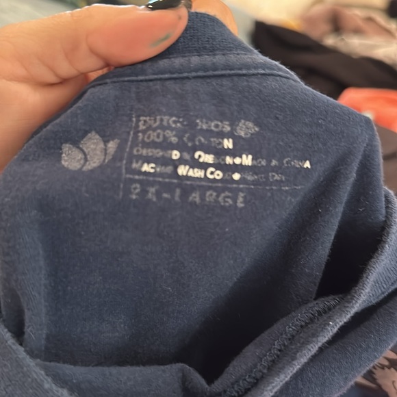 Dutch Bros Coffee Blue Crewneck T- Medium+ LARGE+XXL Sunshine Rare 2X - Picture 8 of 9